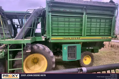 Used 2001 JOHN DEERE 9976 Self-propelled Harvesters Louisiana US | Proxy Equipment #1385191