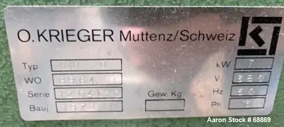 Used BROGLI-MOLTO-MAT-UNI MMU20 Homogenizers Illinois US | Aaron Equipment #85778