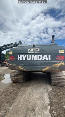 Used 2024 HYUNDAI HX350AL Crawler Excavators Florida US | National Equipment Dealers #1422235