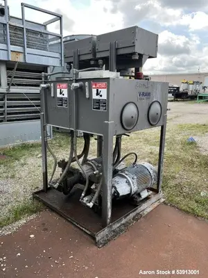 Used  Olson / V-RAM Double By-Products Pumping System | 5,000 lbs/hr | Dual 50 HP Hydraul