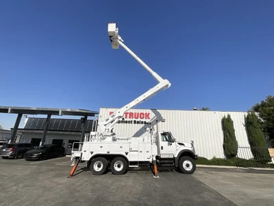 Used 2012 INTERNATIONAL 7400 Bucket (boom) trucks California US | Big Truck & Equipment #1412264