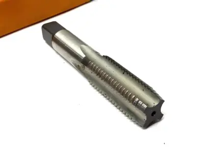 USED HERTEL STRAIGHT FLUTE TAP: M20X2.5 METRIC COARSE, 4 FLUTE, PLUG CHAMFER
