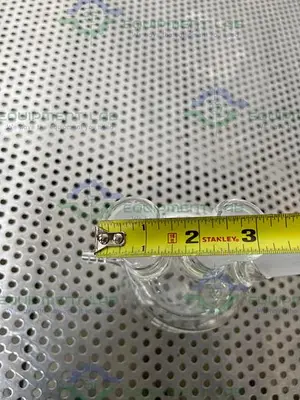 NEW CHEMGLASS CG-1576-04 250ML 3-NECK JACKETED EUROPEAN FLASK 1-CN, 2-SN 24/40 OUTER