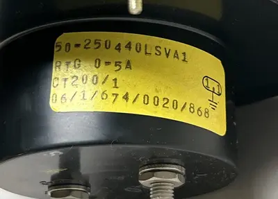 Used GENERAL ELECTRIC 50-250440LSVA1 Meters - Misc | Surplus Asset Holdings #1206996
