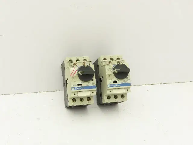Telemecanique GV2-P14 Motor Starter Circuit Breaker 6-10A 3 Pole Lot of 2