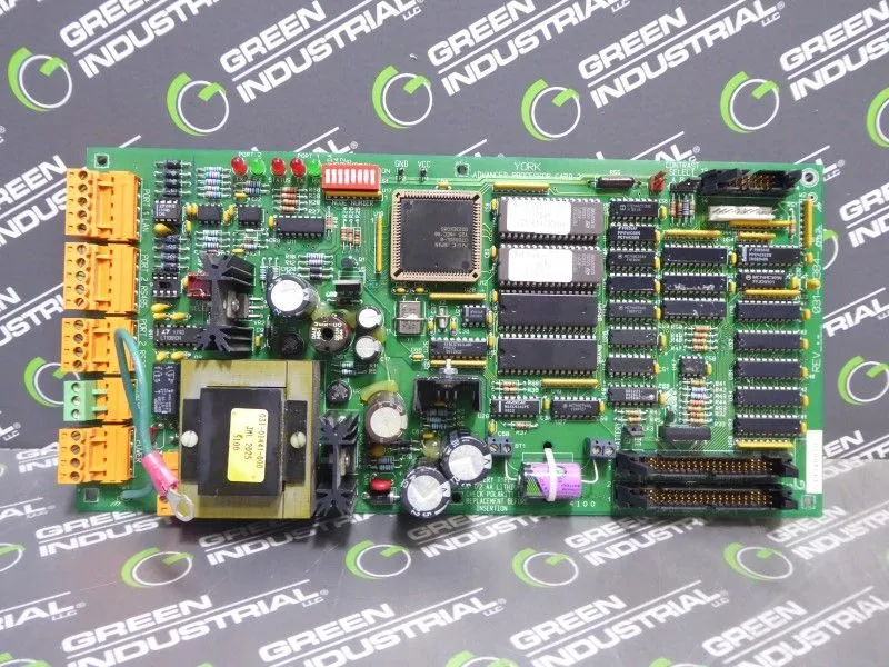 York 031-01384-002 Advanced Processor Card Used