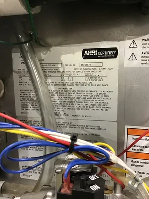 Revolv VMA4-75D36N Mobile Home Furnace 75000 BTU Natural Gas