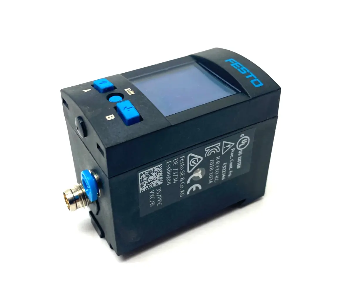 Used FESTO DIGITAL PRESSURE SENSOR W/ I/O LINK Sensors | Maverick Industrial Sales #1106838