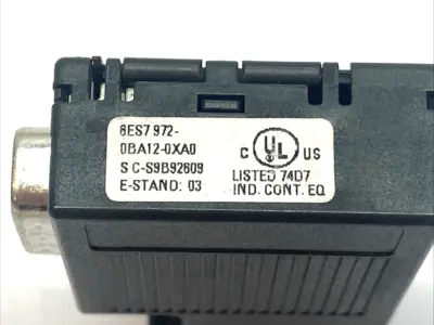 Used Siemens Profibus DP Connector 9-Pin Connector Accessories Michigan US | Maverick Industrial Sales #1400687