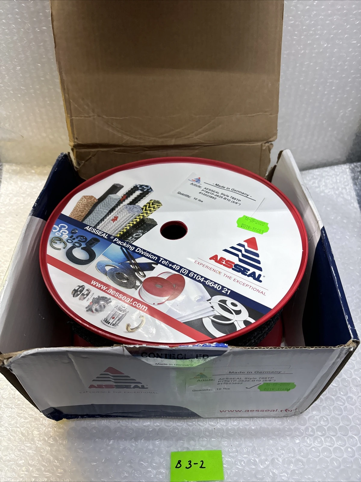 New | in-Stock Aesseal P789TP-0625-B10 Pump Parts | J&J Industrial Supply #501401