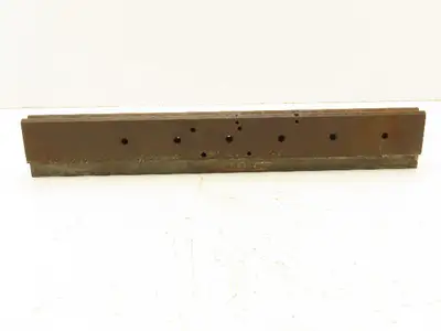 Press Brake Die 15-3/8" Long 90° V 1/2" W 1/4" D 1-3/4" H 1/2" Tang