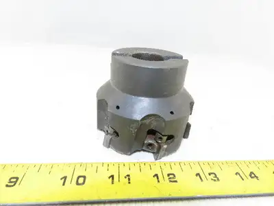 RK Tool SMC3006-14130 Indexable Face Mill Cutter 6-Insert 3" RH 1" Arbor
