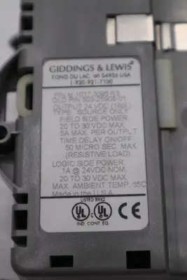 DANAHER MOTION M.1017.3095 R3 / M10173095 R3 GIDDINGS & LEWIS MODULE #6036