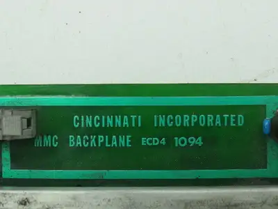 Cincinnati 817266  MMC Backplane Circuit Board 9-Card Holder Chassis Rack