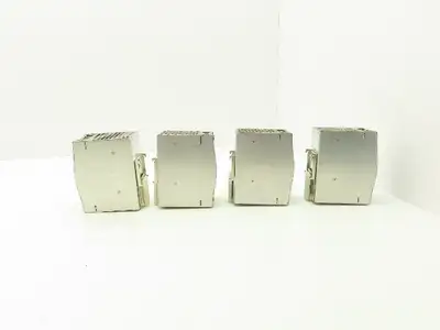 Mean Well DR-120-24 Power Supply 1PH 120VAC 3.3A/240VAC 2A In 24VDC 5A Lot of 4