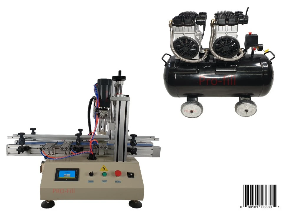 Automatic Capping Machine PH TT & Air Compressor #36801