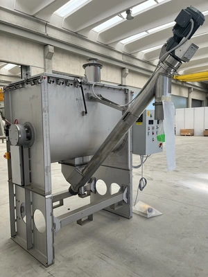 500L S/S New  Rigal Bennett U Trough Mixer