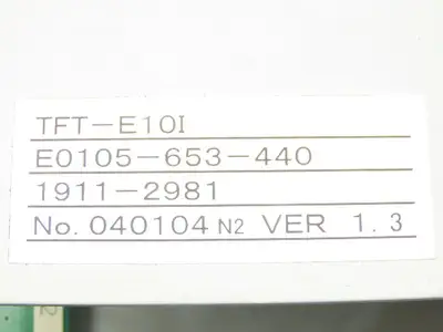 Okuma E0105-653-440 OSP-E100M HMI Touchscreen Operator Control Panel