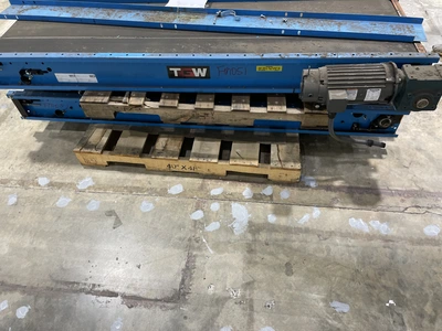TGW 1124065 Roller Conveyer set, Width: 22", Length: 14', Roller