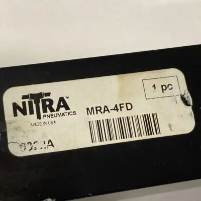 USED NITRA (4) STATIONS, (2) 3/4IN FEMALE NPT INLET(S), (4) 3/8IN FEMALE NPT