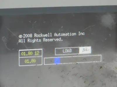 Allen Bradley 2711C-T6T PanelView C600 HMI Control Panel Ser A 24VDC