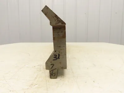 Press Brake Gooseneck Punch Die 31-1/2" Long 90° V 3/8" Finger 3-3/4" H