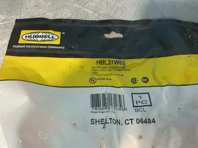 Used HUBBELL HBL27W82 Electrical Fittings Ohio US | HGR 24 #1301728