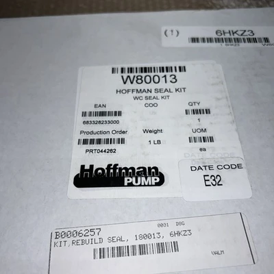 NEW Hoffman Pump 180013