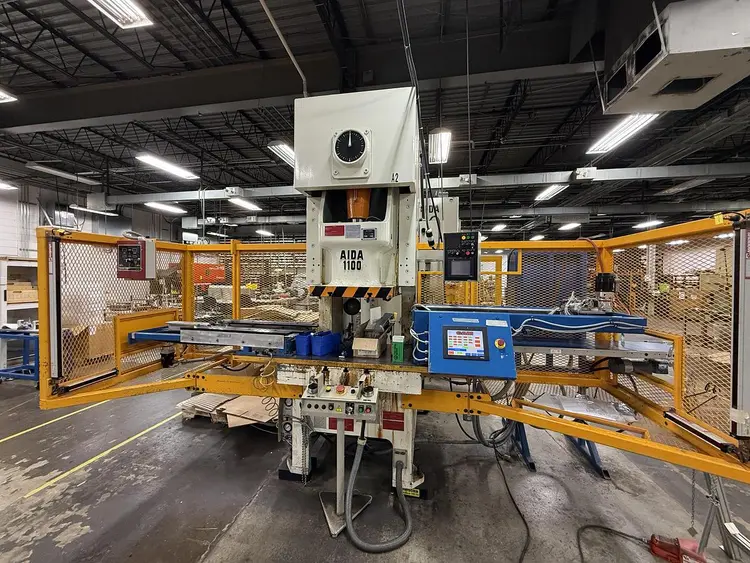 Used 2017 AIDA NC1-1100 Straight Side Presses Michigan US | Midwest Press and Automation #1319635