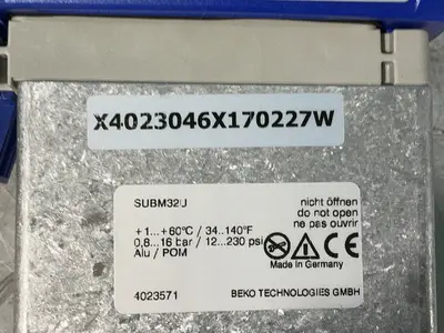 New | in-Stock BEKO TECHNOLOGIES 4025219 / BEKOMAT 32U P Air Compressor Parts Ohio US | HGR 24 #1280655