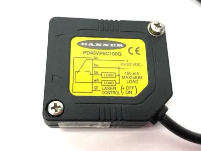 New | in-Stock BANNER PICODOT: CONVERGENT LASER SENSOR, FOCAL POINT: 102 MM 46289 Photoelectric Sensors Michigan US | Maverick Industrial Sales #1090138