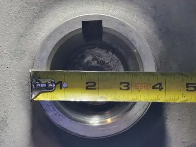 Impeller Pump, Goulds 3175M 6x8-18 Impeller, 2/4 Vane, 316 SS