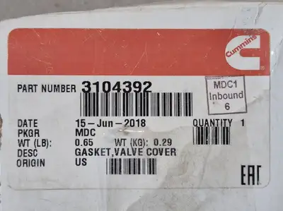 NEW CUMMINS 3104392