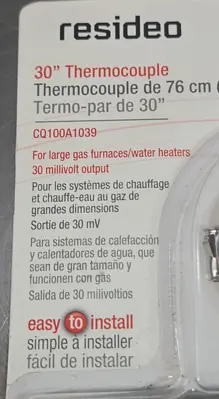 Used Resideo CQ100A1039 Thermocouples South Carolina US | Palmetto Automation #1165343