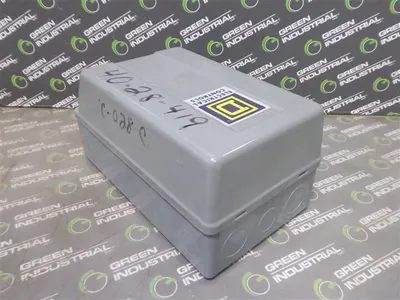Square D 8502 SAO-11 Enclosed Contactor 120V/60Hz 1/3 to 1 HP Used