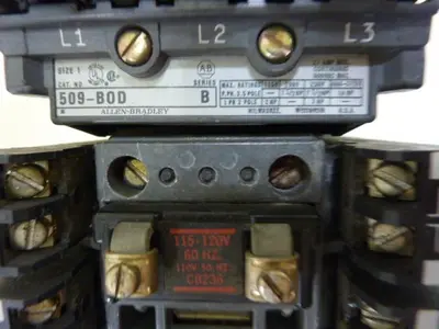 USED ALLEN BRADLEY 509-BOD SER B W37