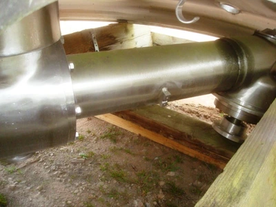 4,000L S/S JKTD Vacuum Conical J. H. Day Mixer Model 1225MBX