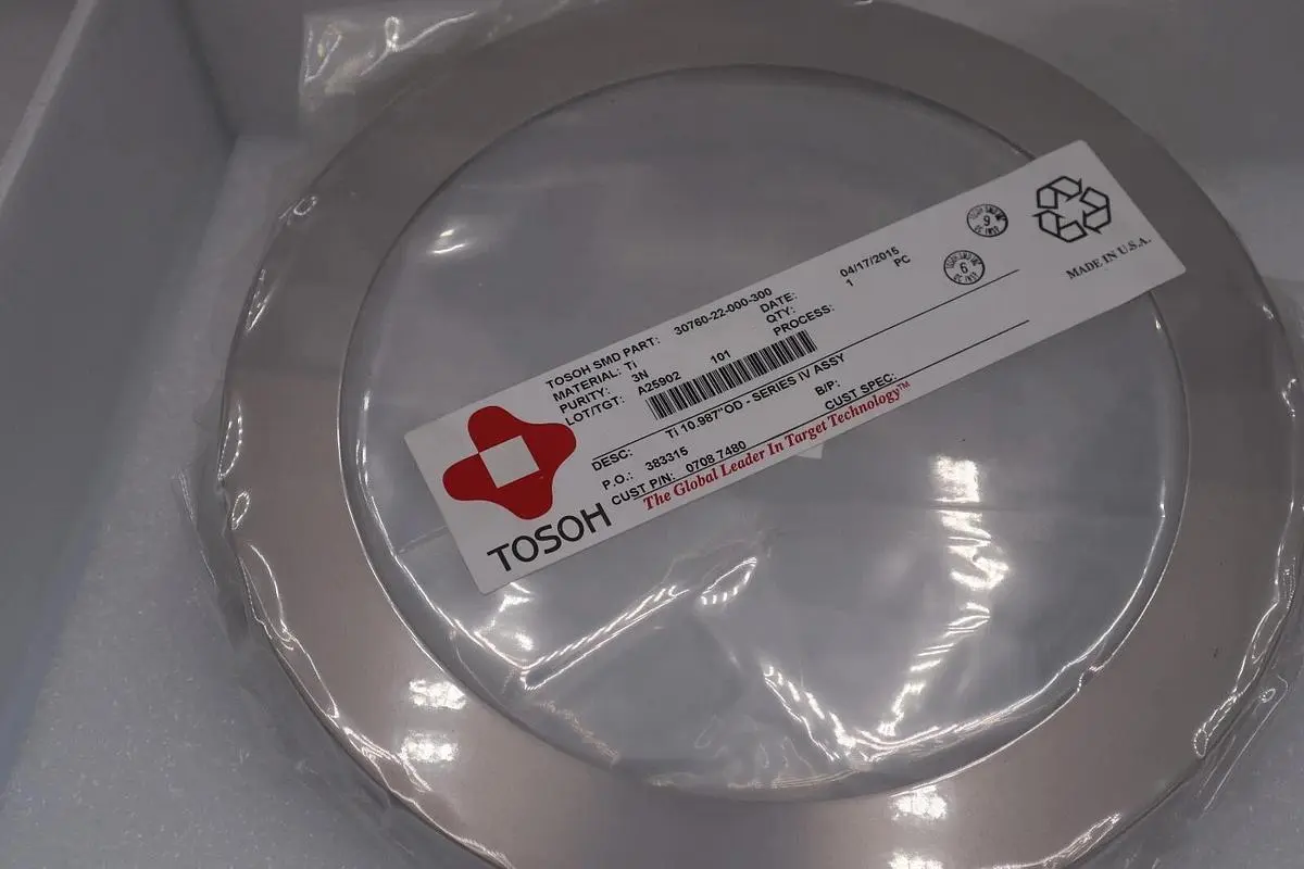 NEW Tosoh 30760-22-000-300 Titanium 10.987" OD Series IV Assembly STOCK 2599