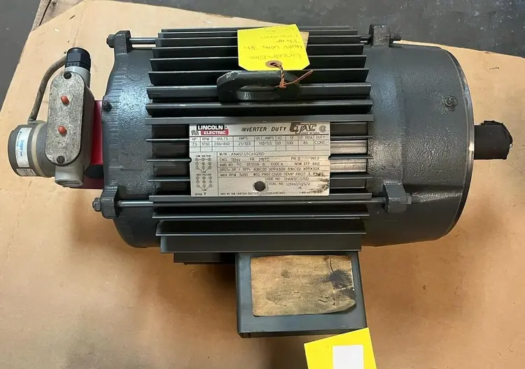 Used LINCOLN AN4S7.5TC61Q15D Motors (misc) | Surplus Asset Holdings #1204861