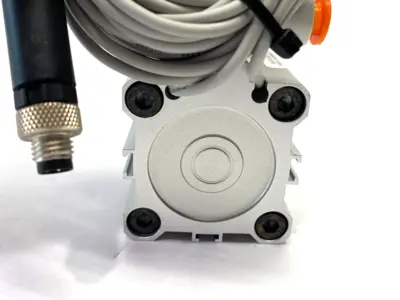 Used SMC Pneumatic Cylinder Stopper 32mm Bore 20mm Stroke Pneumatic Cylinders Michigan US | Maverick Industrial Sales #1419217