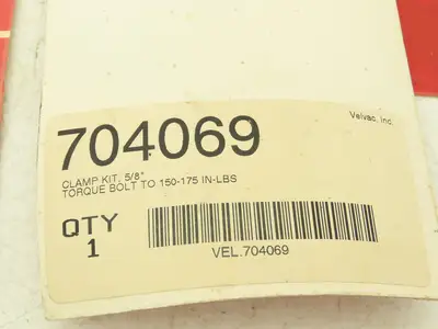 Velvac 704069 Clamp Kit 5/8" Round 5/16" Mounting Hole Aluminum Lot of 5