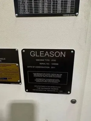 2011 GLEASON 275 G GEAR GRINDERS | GCH Machinery (2)