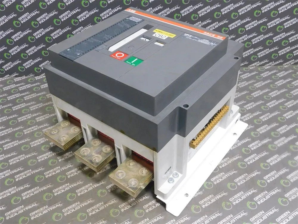 ABB SACE S8D Molded Case Switch 2500A 600VAC/DC 3 Pole Used