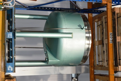 390 L S/S Jacketed Open Top Pan