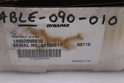 Dynapar ASSY. Cable 10ft 6pin 14002090010 New In Box STOCK GF-783
