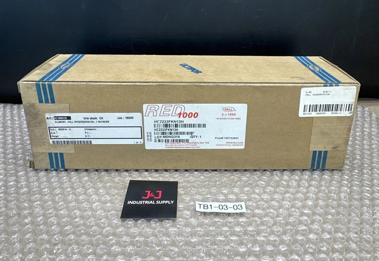 New | in-Stock Pall HC2233FKN13H Parts (Hydraulics and Pneumatics) Indiana US | J&J Industrial Supply #1275472
