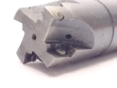 C7690VA12WA _1.25Z04R1.60 | Stellram C7690VA12WA 1.25Z04R1.60 Weldon Shank Fine Pitch Milling Cutter 027940 - Used