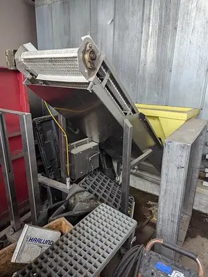 Dewatering Incline Modular Conveyor