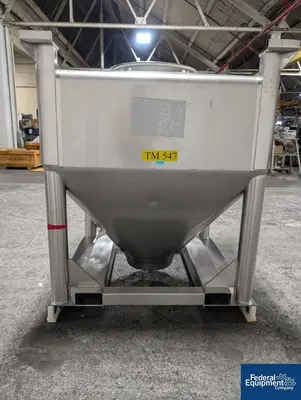 USED Matcon Matcon IBC Bin, S/S
