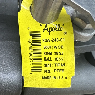 New | in-Stock Apollo 83A-248-01 Valves/Fittings Indiana US | J&J Industrial Supply #1542762